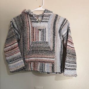 Baja Joe Kids Large Multicolor Hoodie Beach Pullover